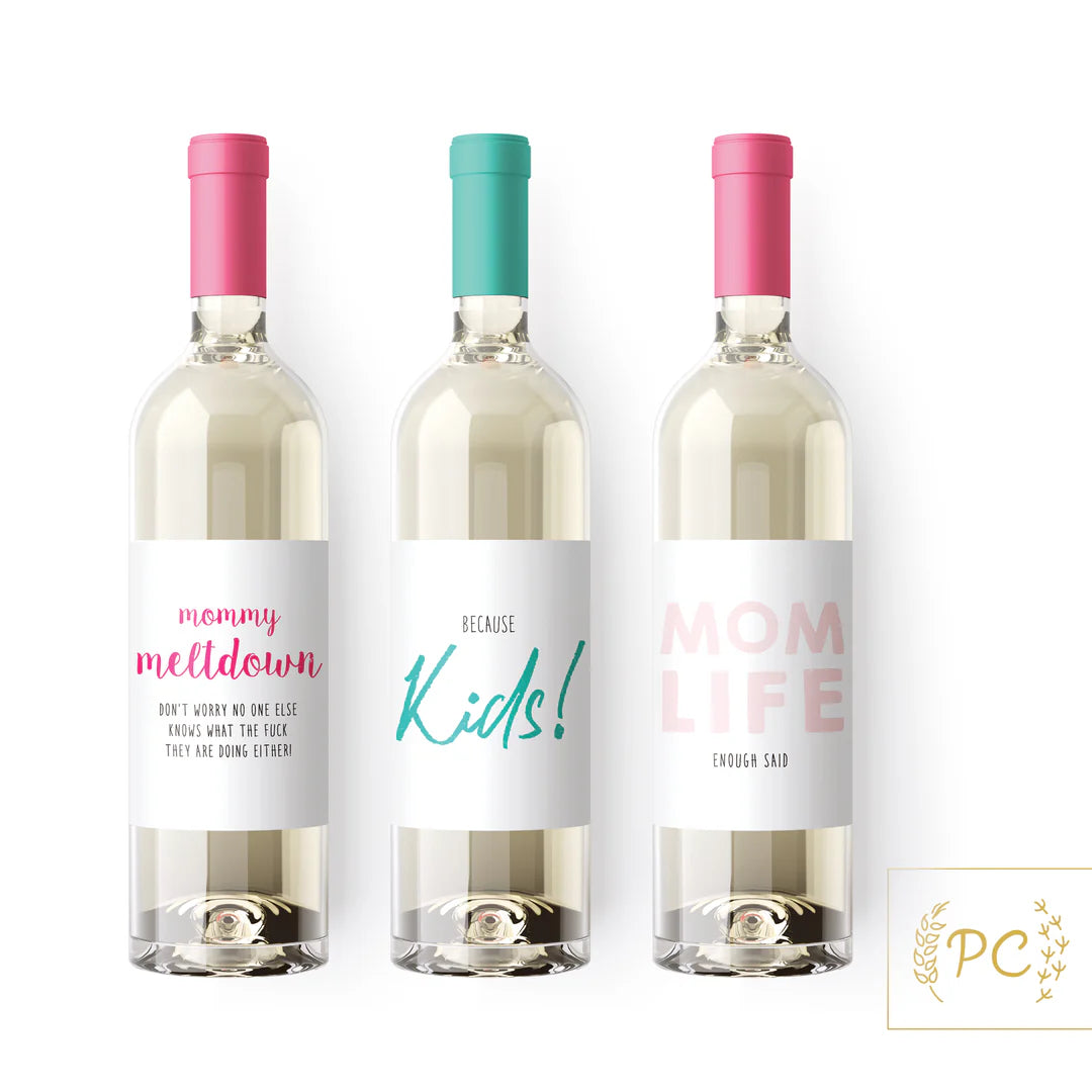 Wine bottle labels