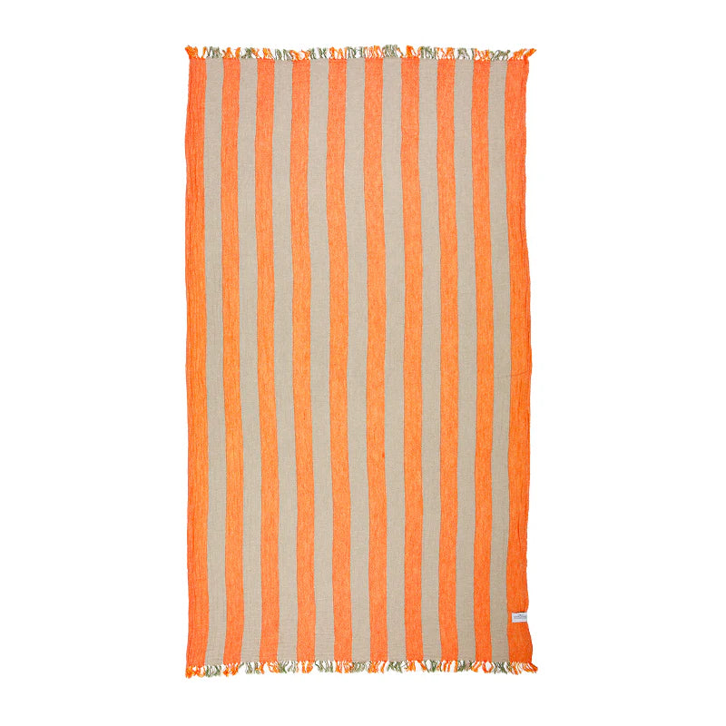 The Banks Muslin Gauze Stripe Towel