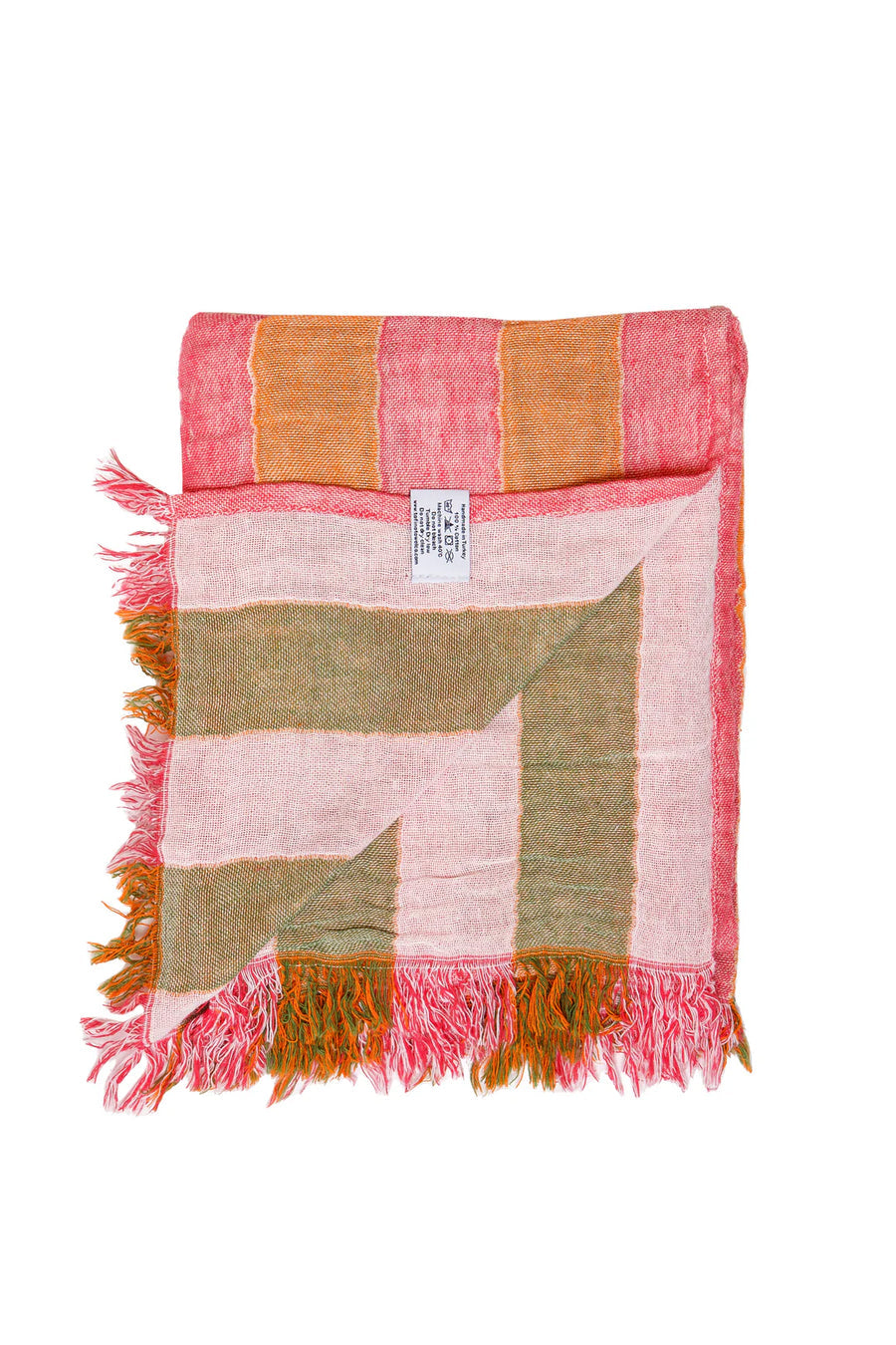 The Banks Muslin Gauze Stripe Towel