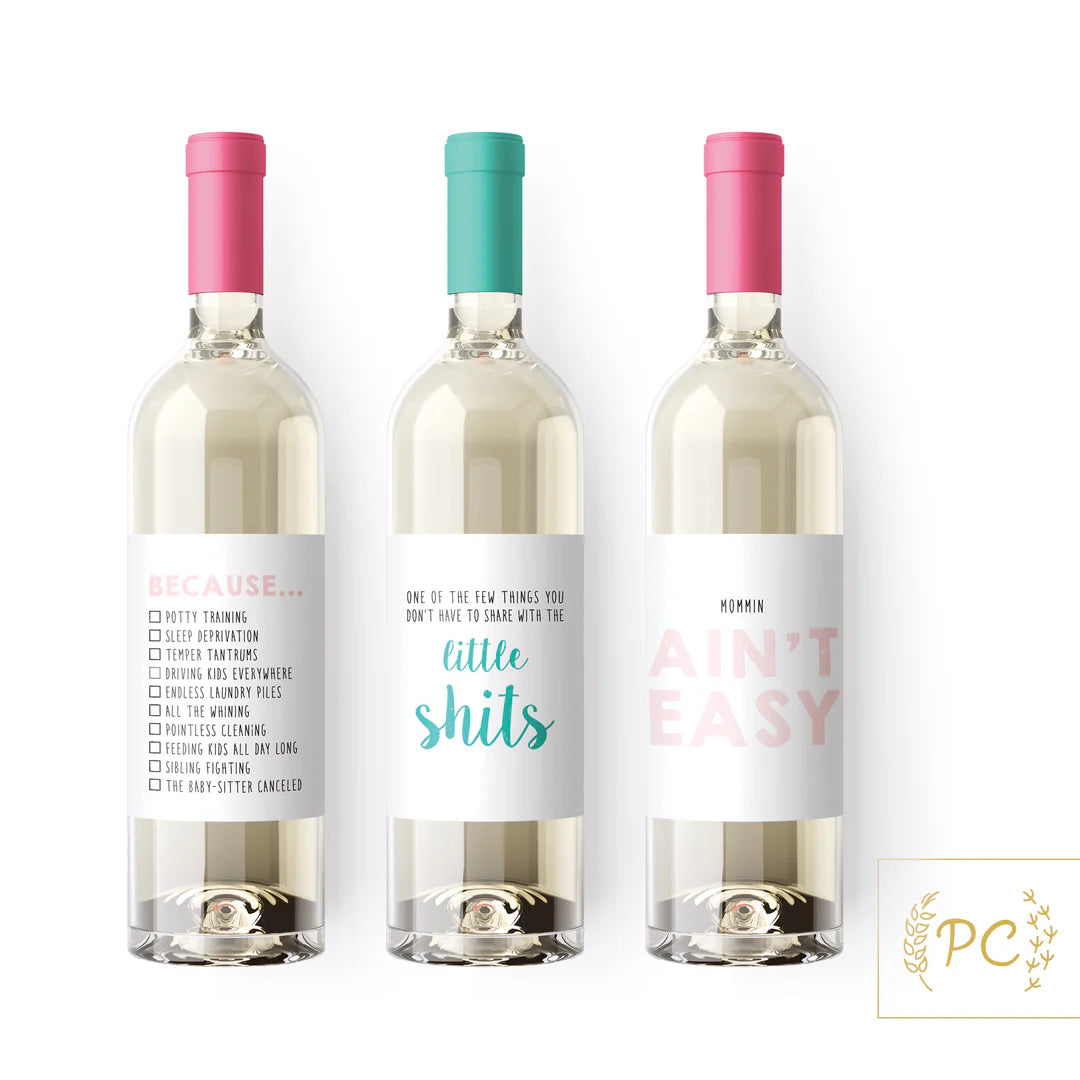 Wine bottle labels