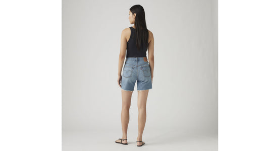 501® mid thigh short ticked and untied