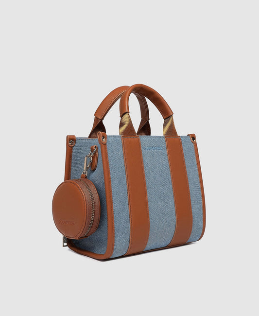 Manhattan Mini Tote Light Denim
