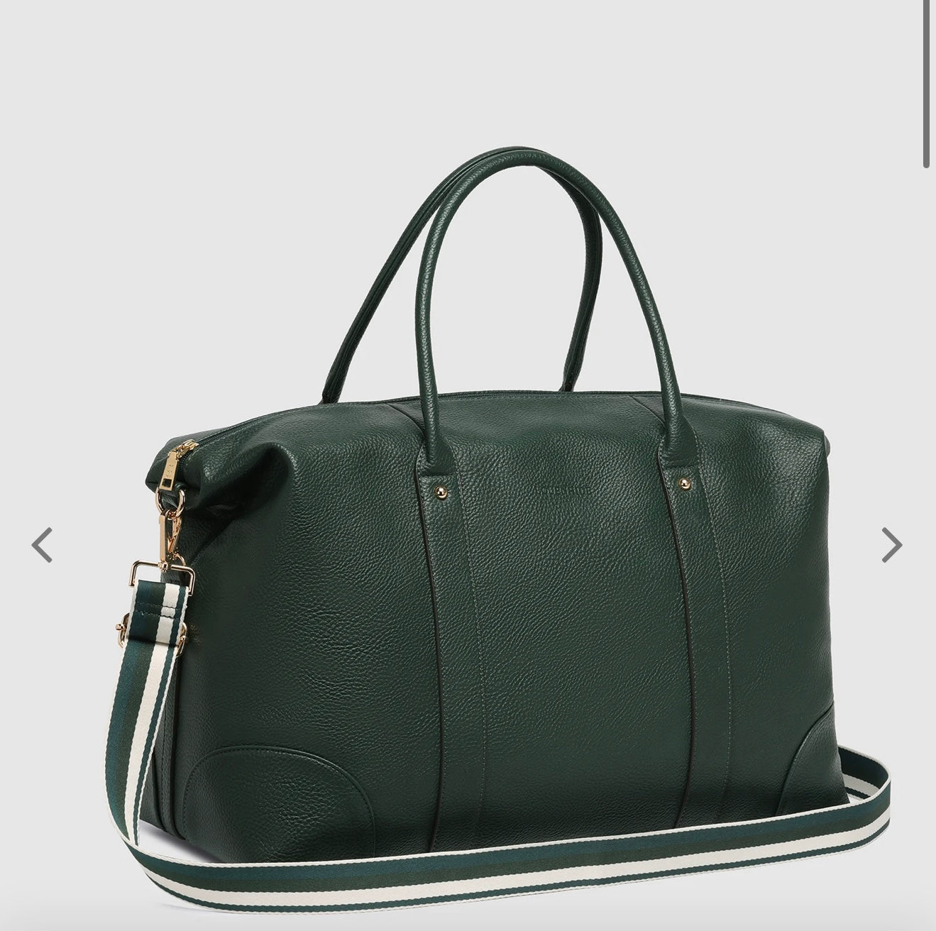 Alexis stripe weekender