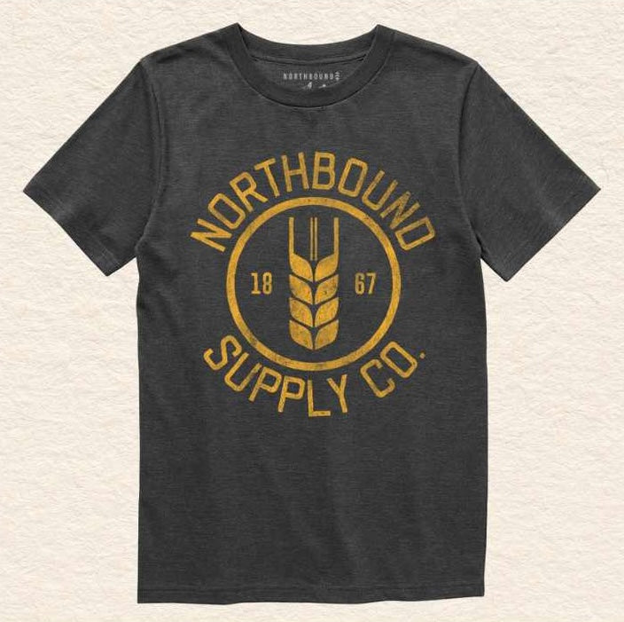 🇨🇦 Northbound Supply Co: Youth Wheat Tshirt