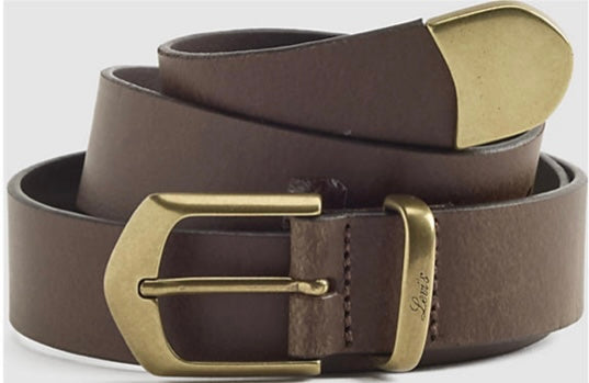 COWGIRL BELT LEATHER BROWN
