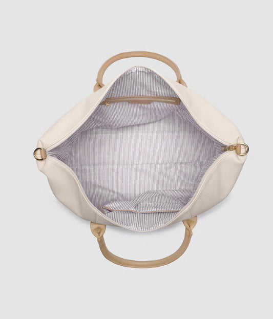 Alexis Stripe Weekender Travel Bag