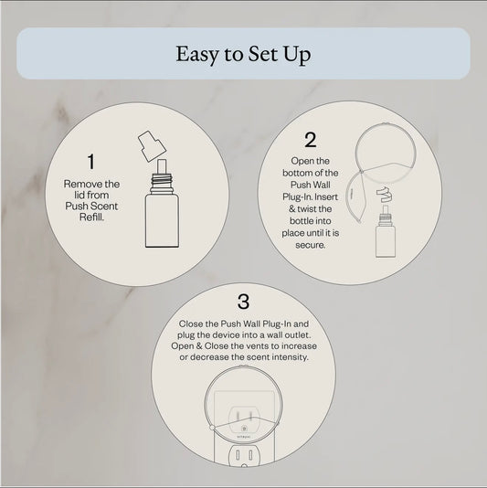 Vanilla Mint Push Scent Refill