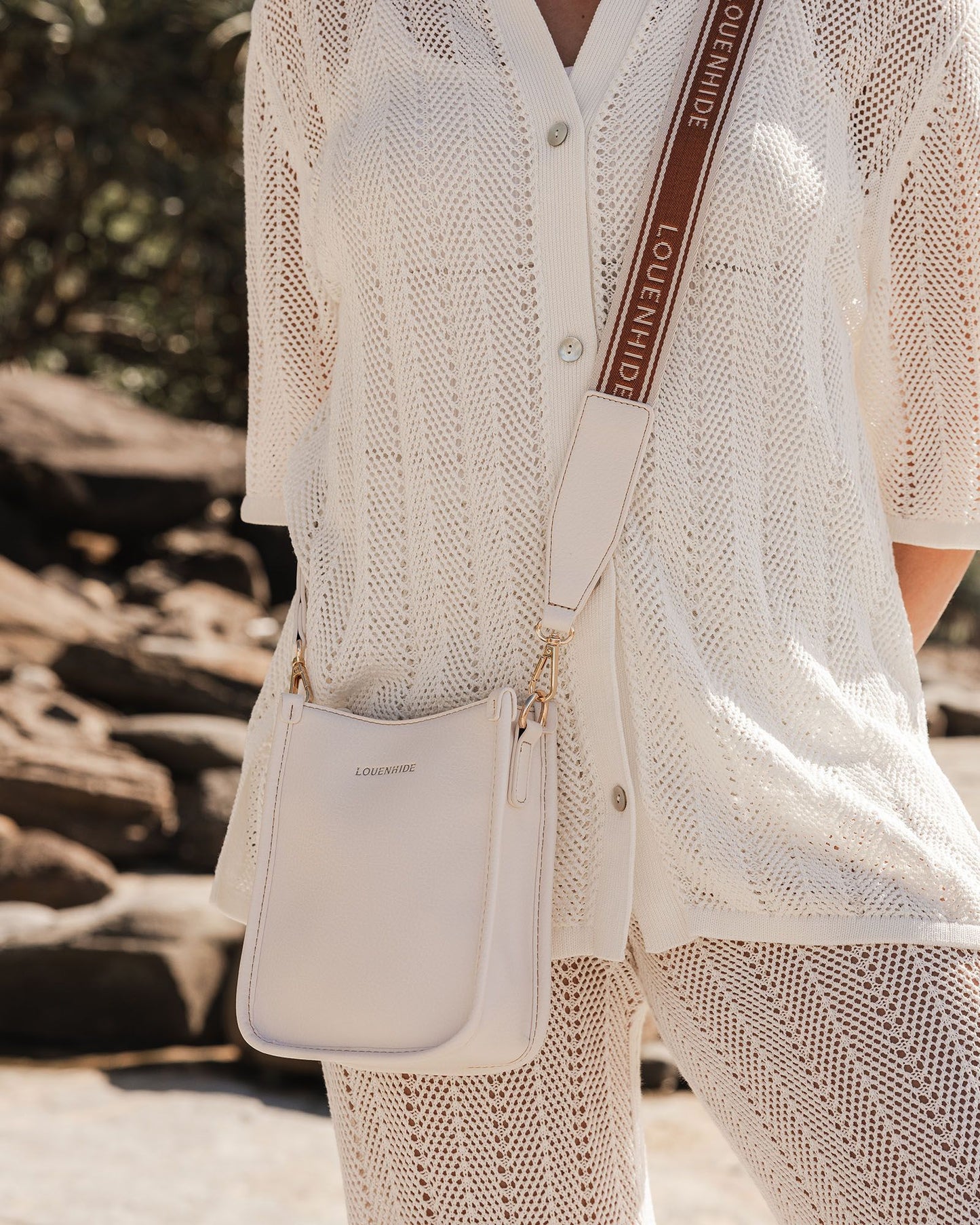 Parker Logo crossbody Bag