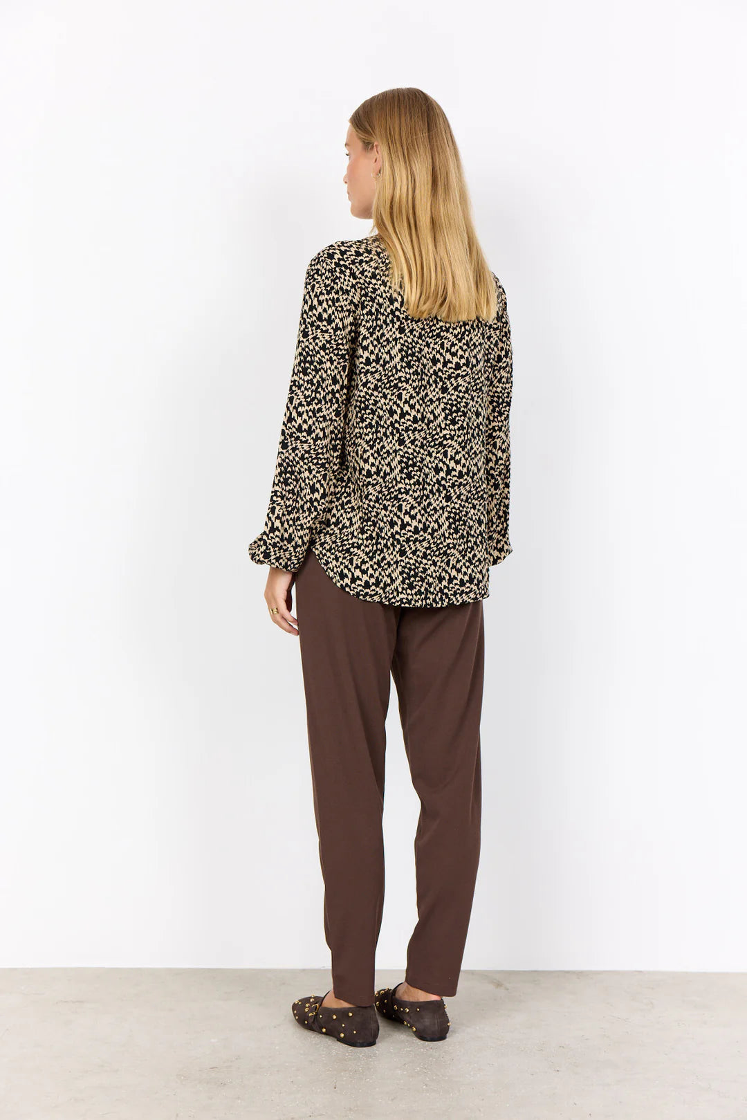 Bridgette ladies printed top