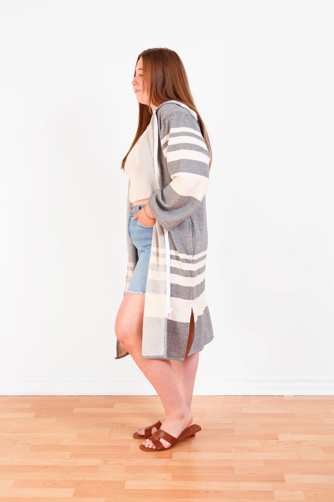 The Gale Terry Zip Unisex Poncho