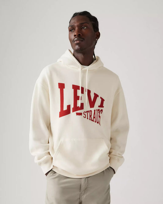 RELAXED FIT GRAPHIC HOODIE SWEATSHIRT