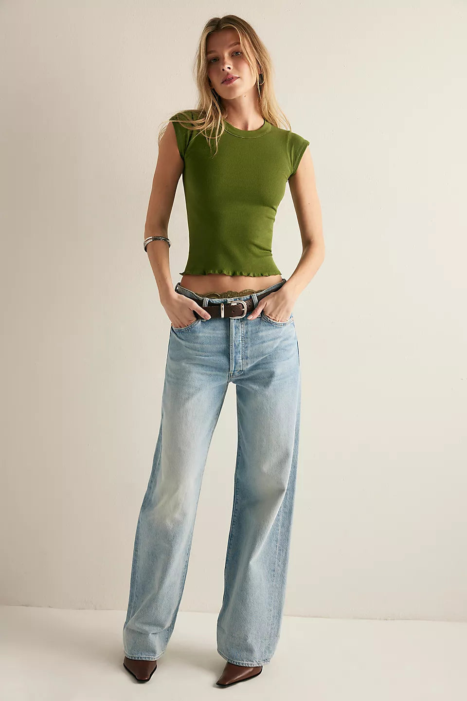 So Soft Seamless Modal Baby Tee