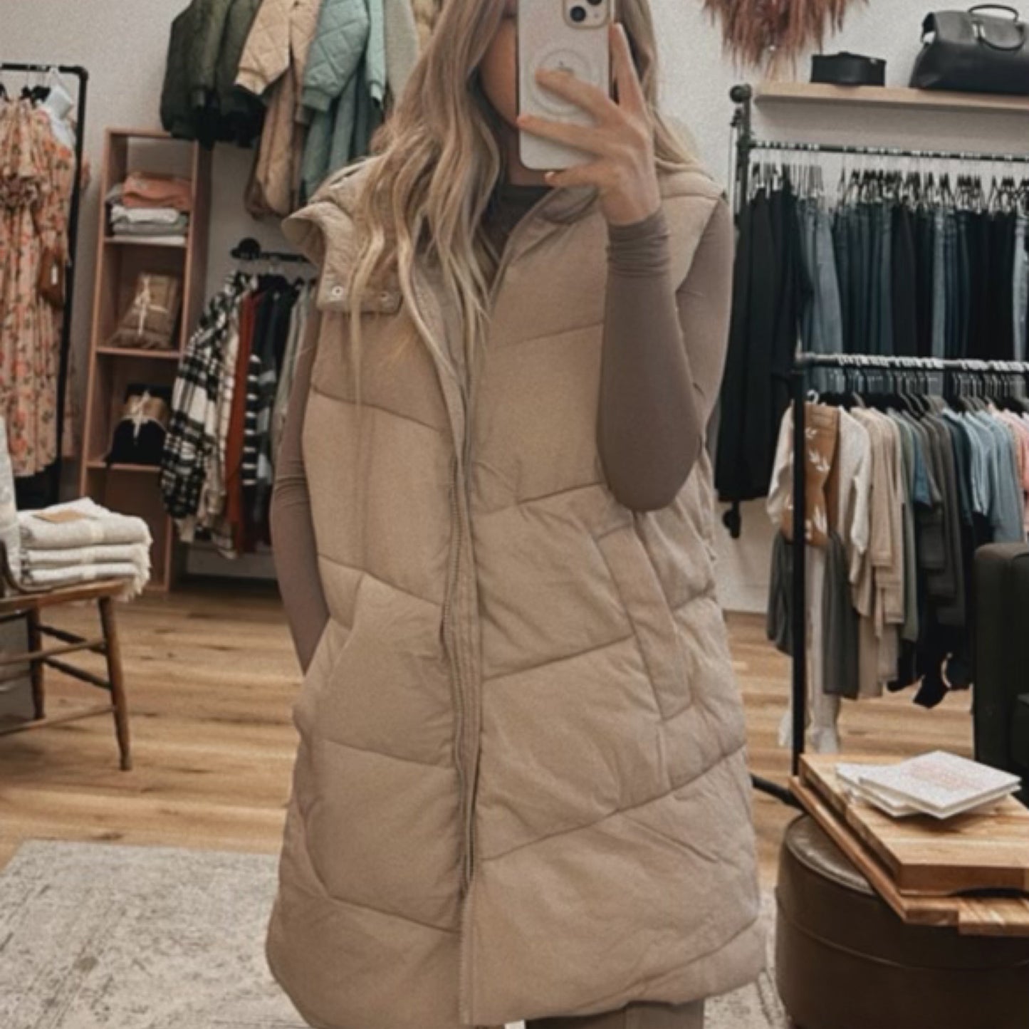 Jamilla Short Puffer Vest