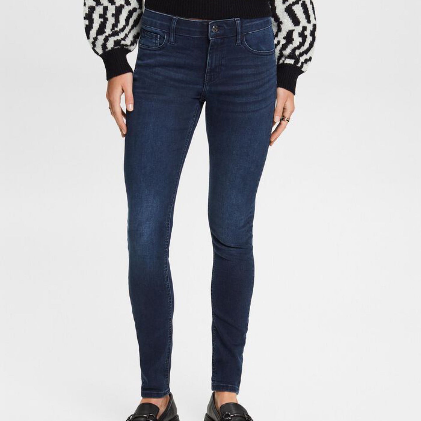 Skinny Blue Black Denim