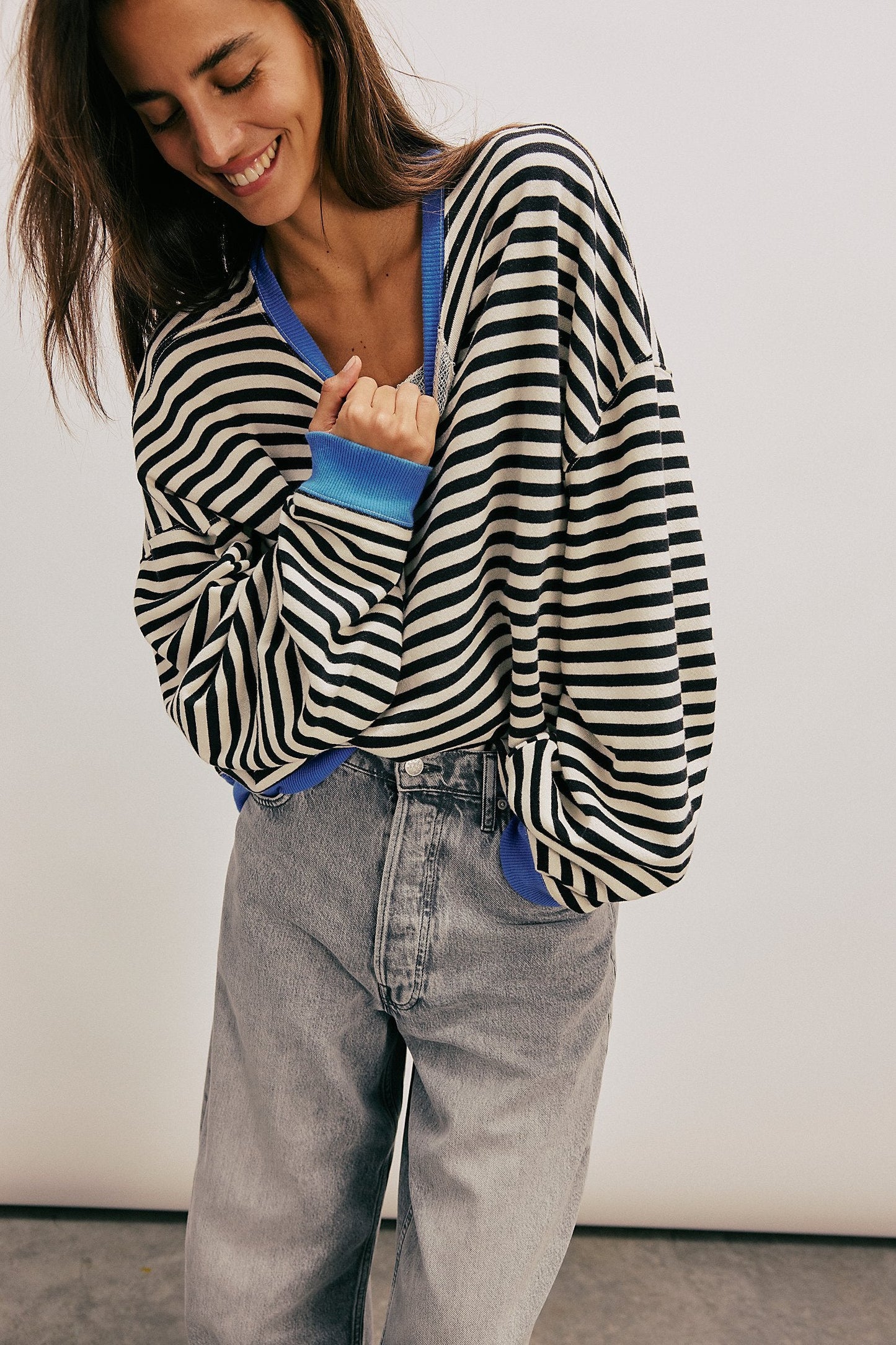 Classic Striped Crew