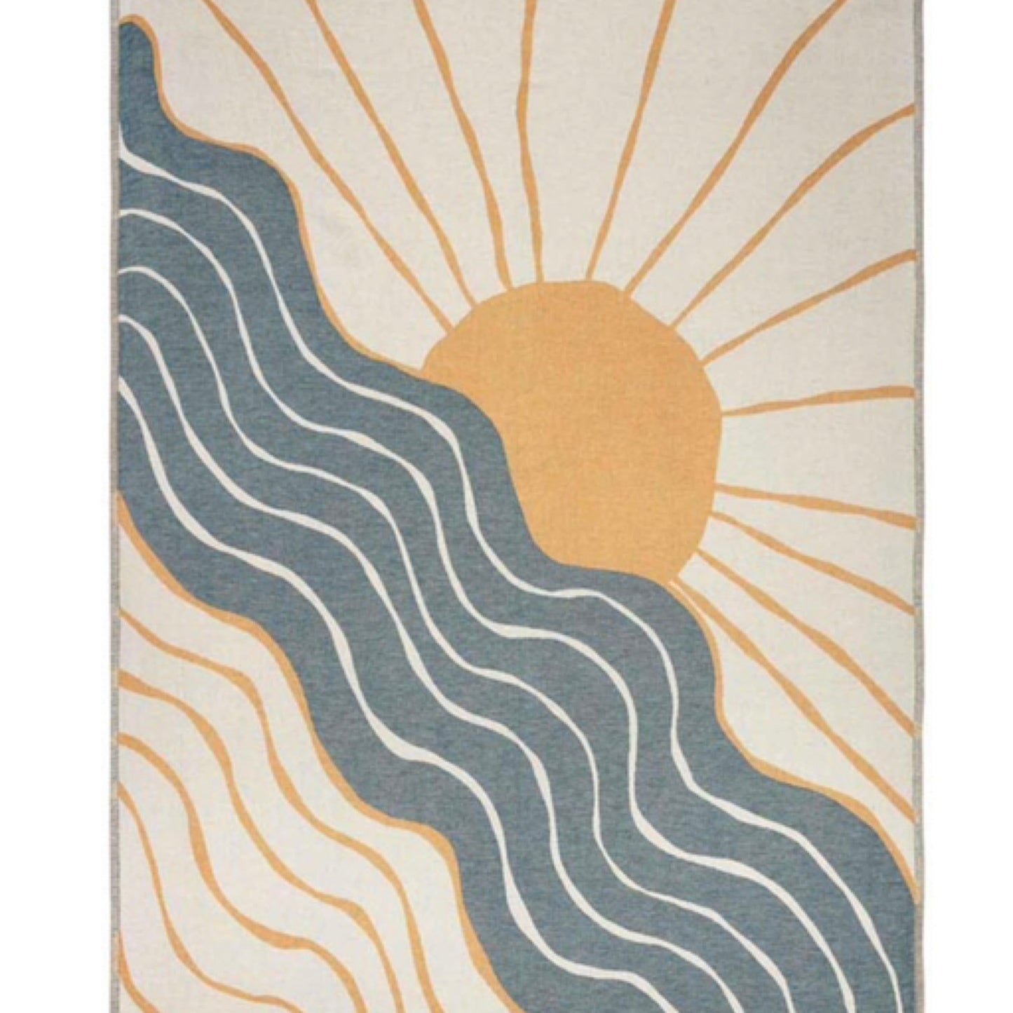 CloudBreak Blanket Natural Blue Large