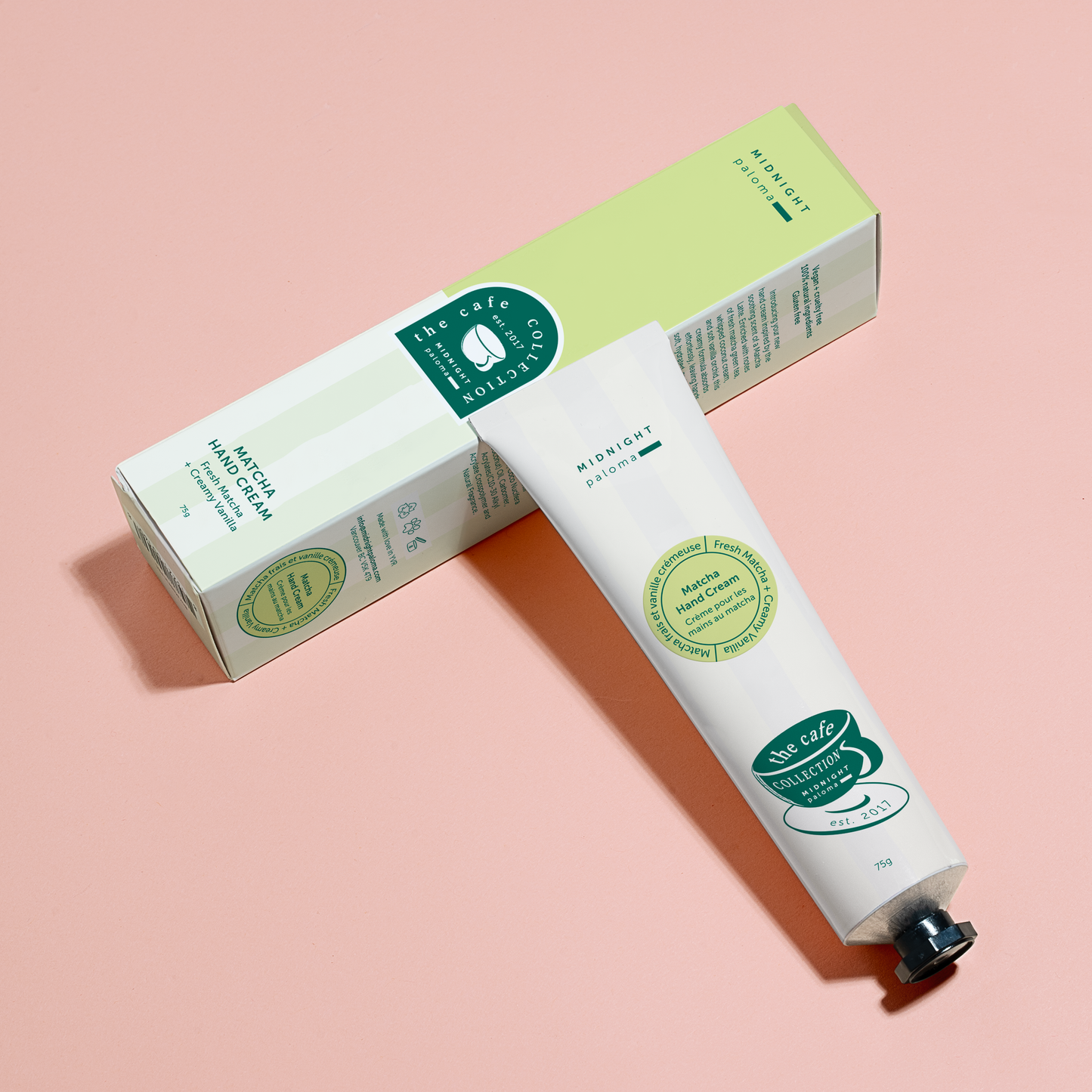 NEW! Cafe Collection - Matcha + Vanilla Hand Cream - 75 g