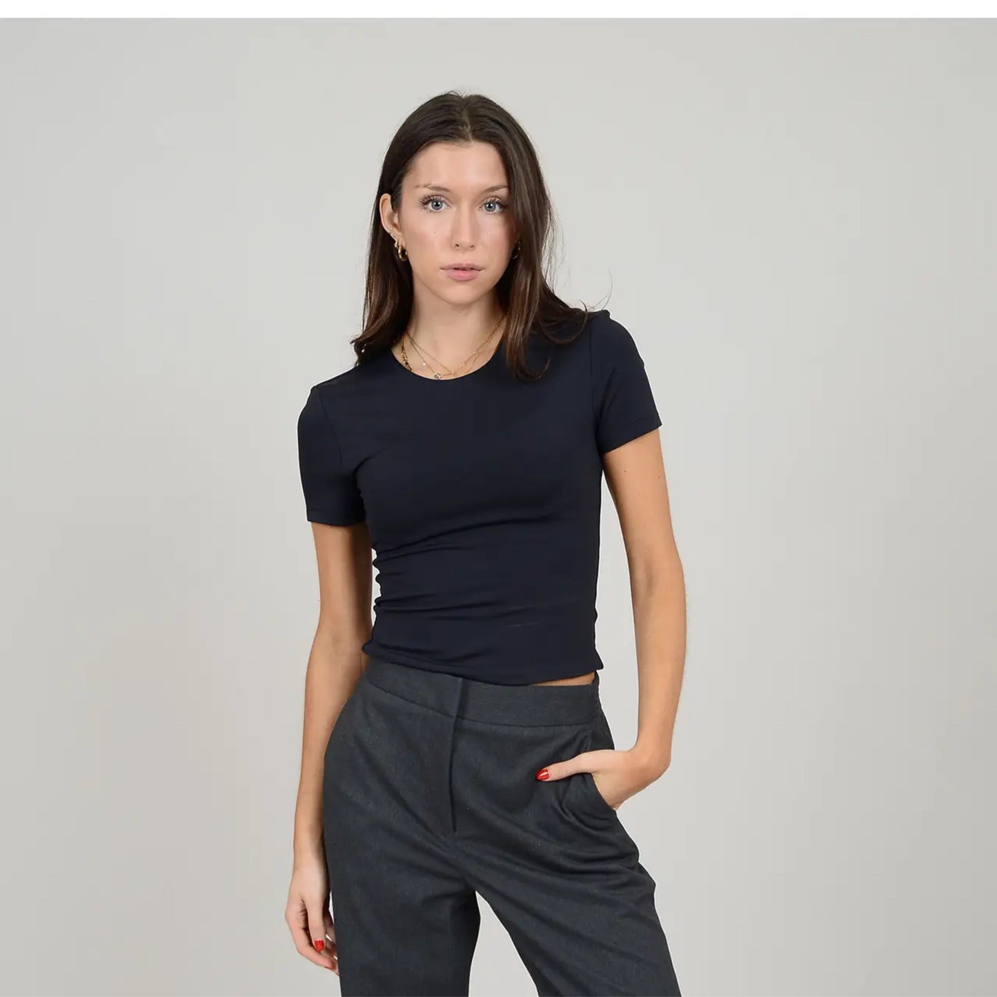 Roxi Crew Neck Shirt