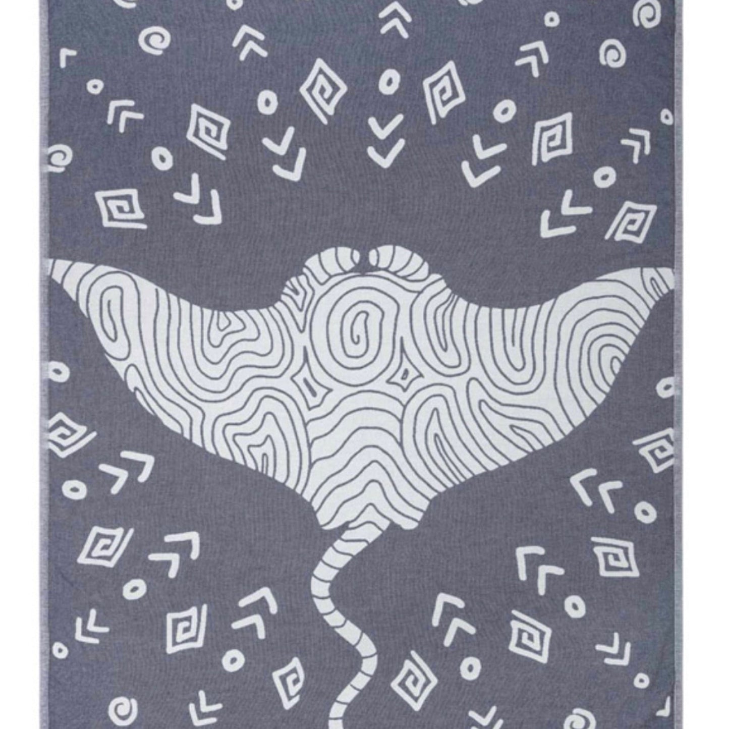 Sand Cloud Mr Ray Towel Navy White Large 49x72