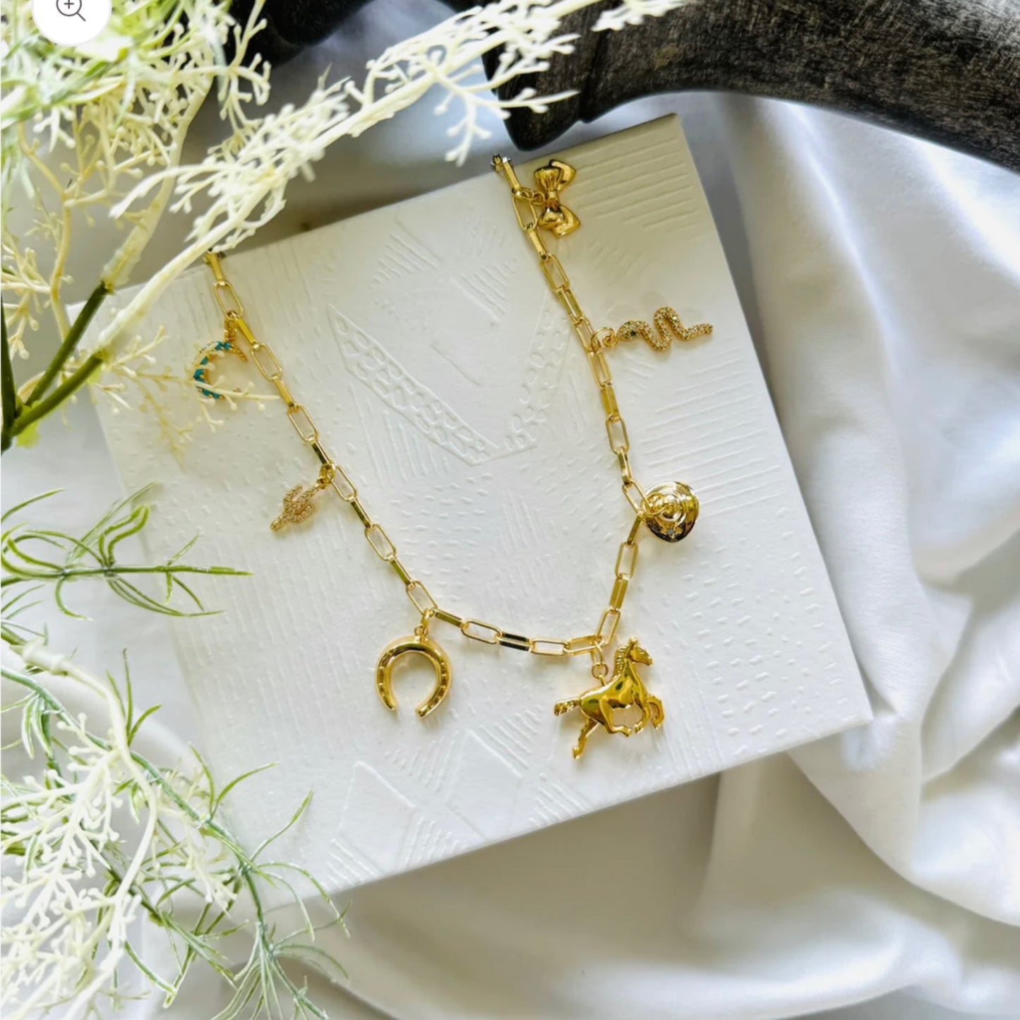 Rodeo Princess Charm Necklace