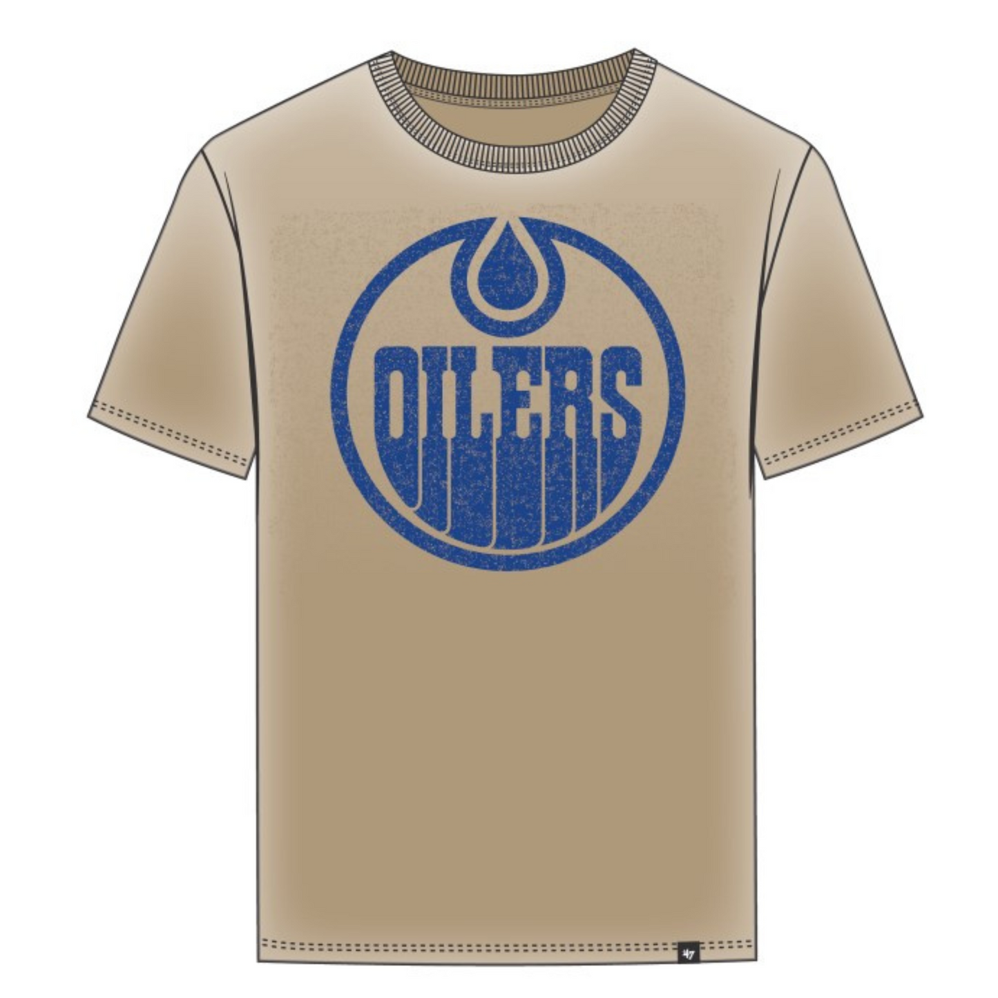 NHL- Dusted Imprint 47 River Tee Oilers