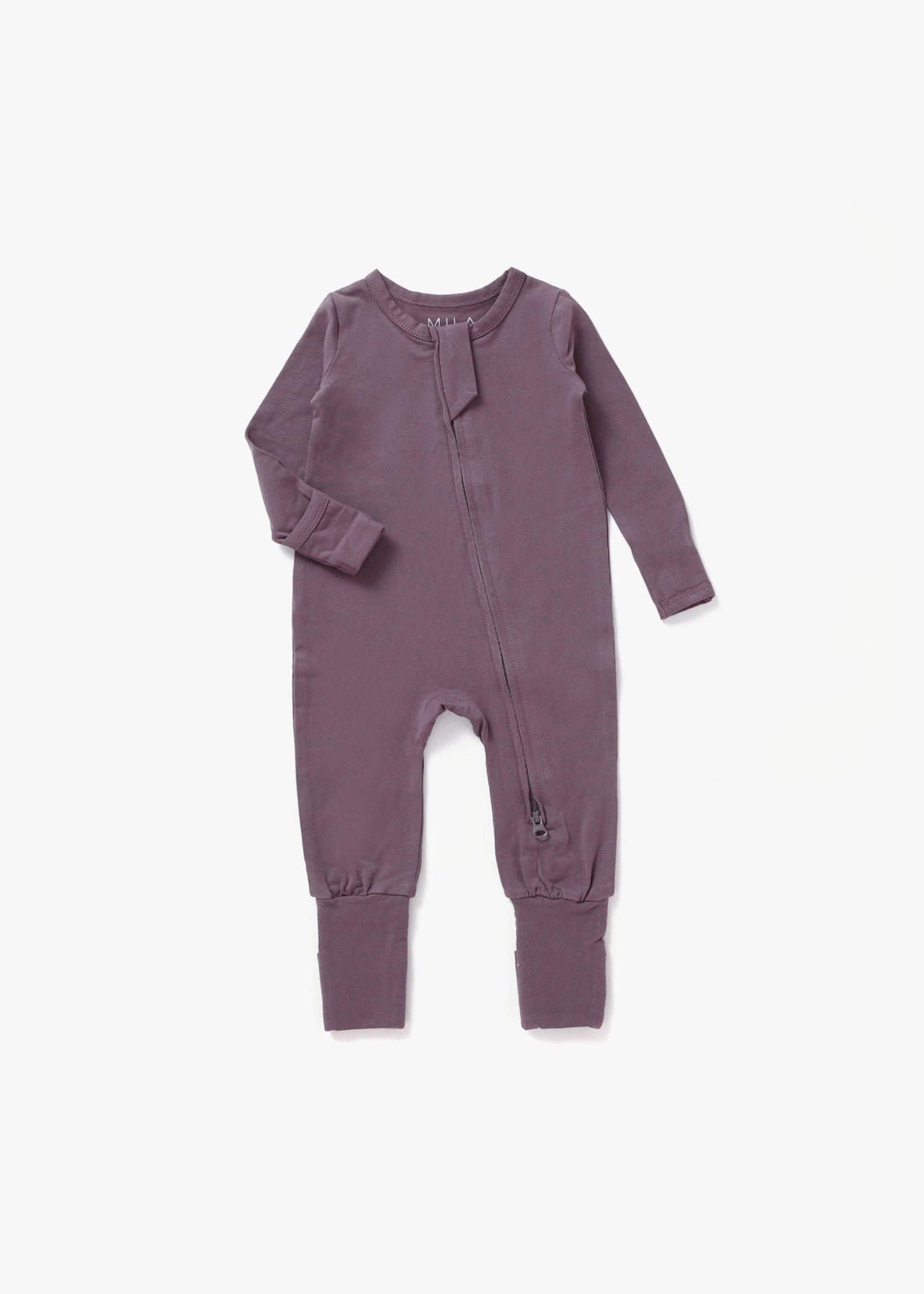 Convertible Zipper Romper | Elderberry: 12/18M