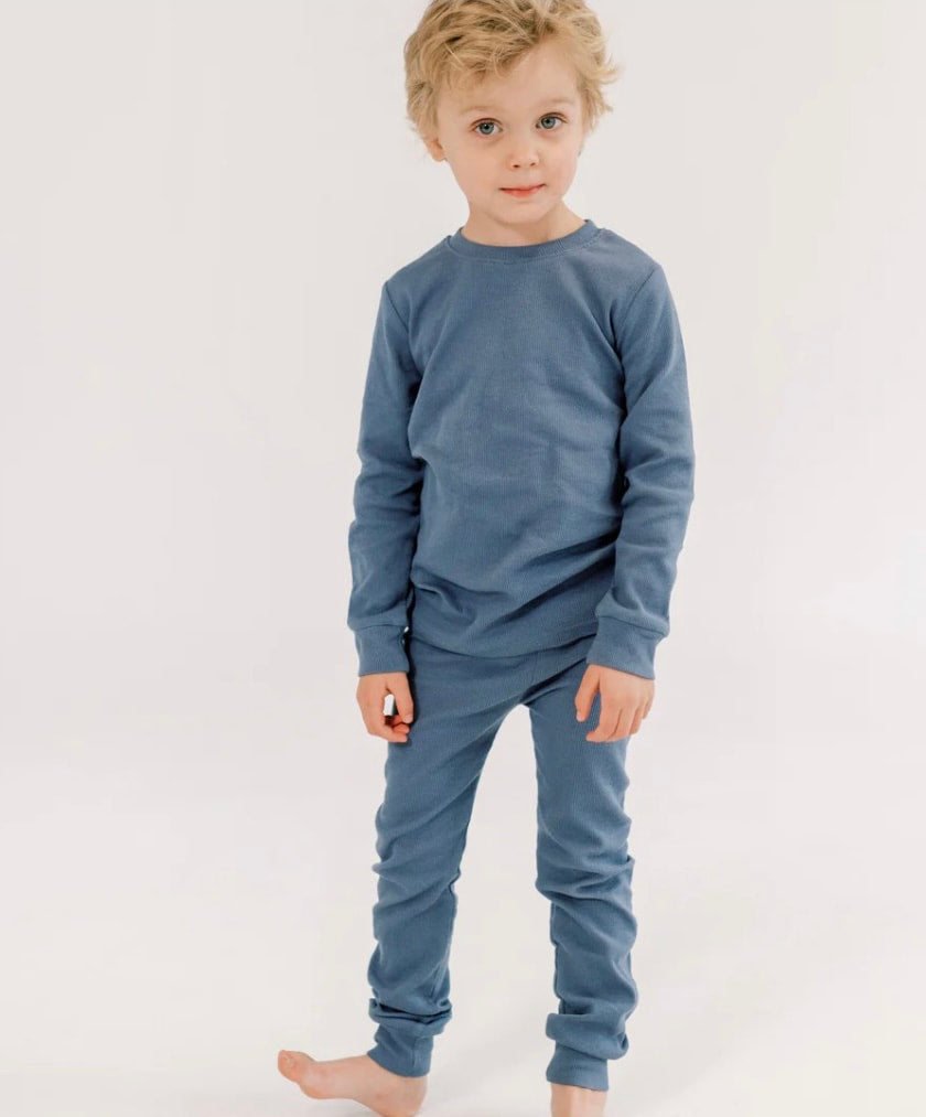 Organic Cotton Rib Lounge Set