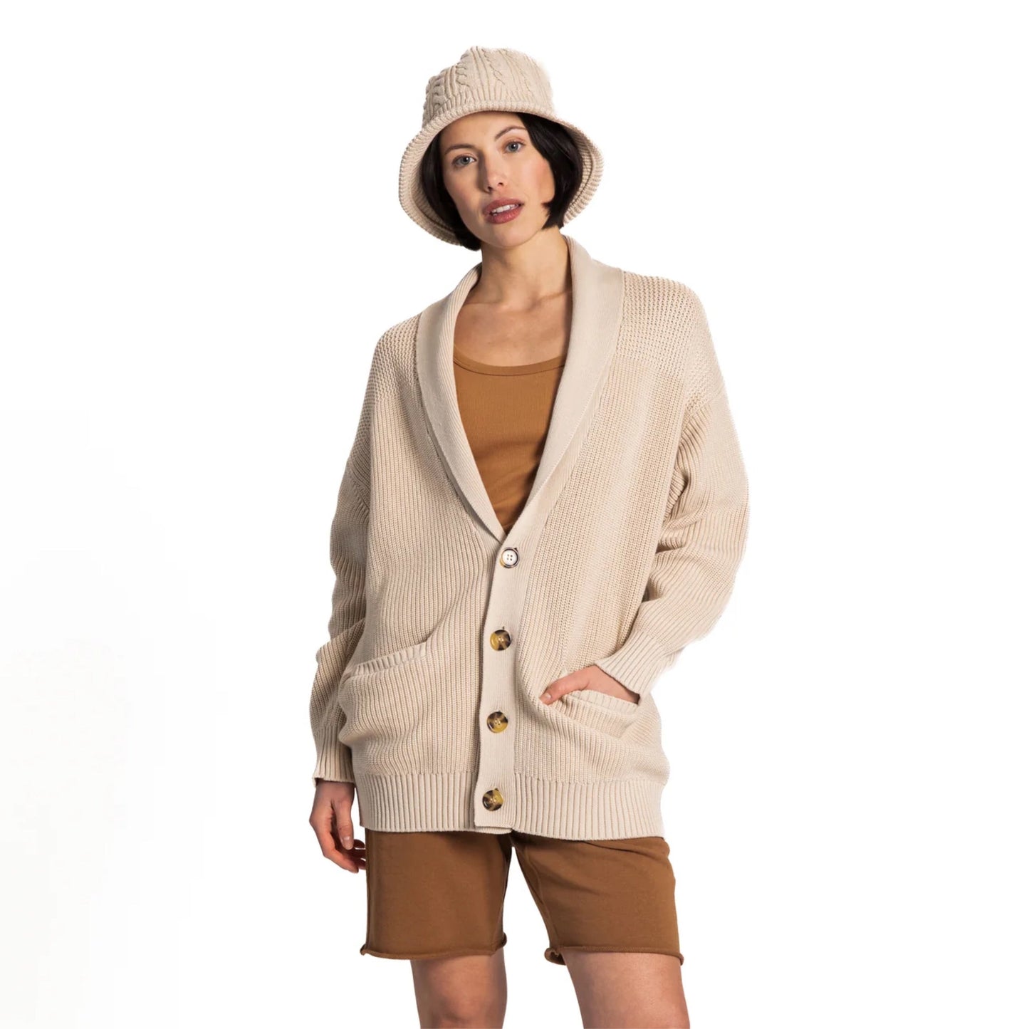 Watts Shawl Collar Cardi