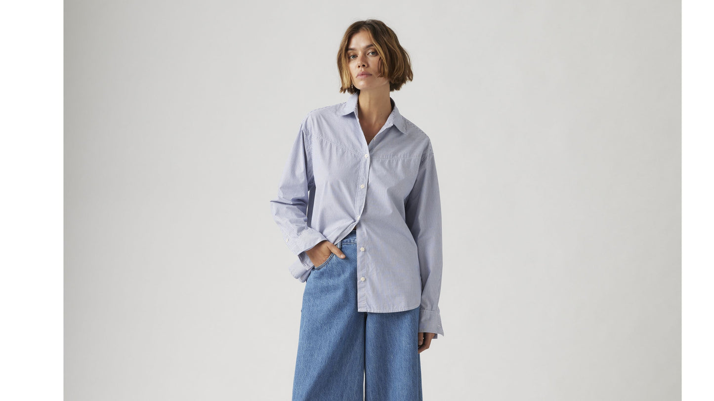 Harlie novelty bf shirt shahi d2 stripe