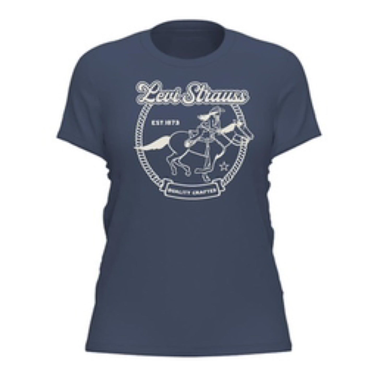 The Perfect Tee Howdy Vintage Indigo