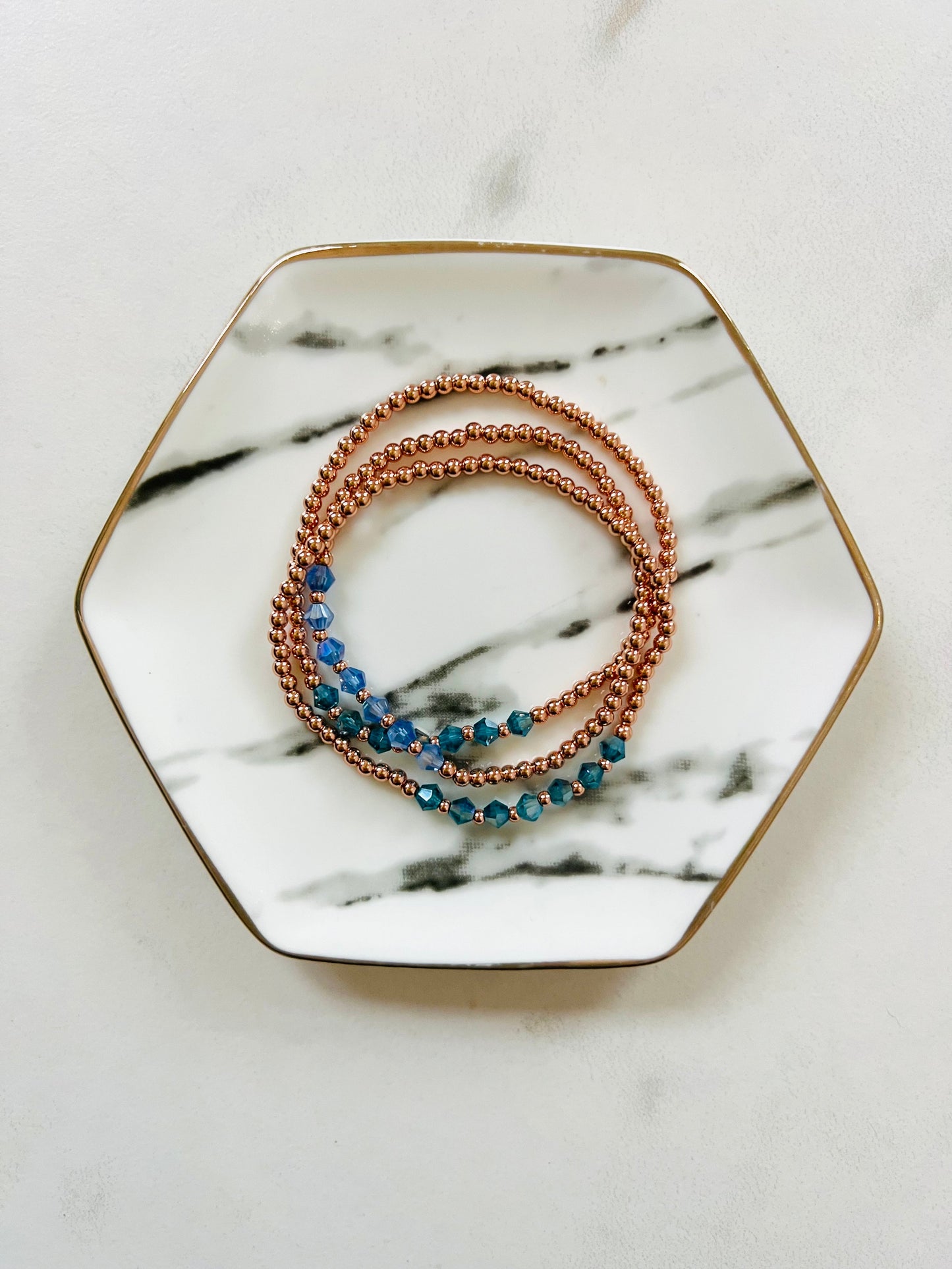 Birthstone Gold Plated Bracelet