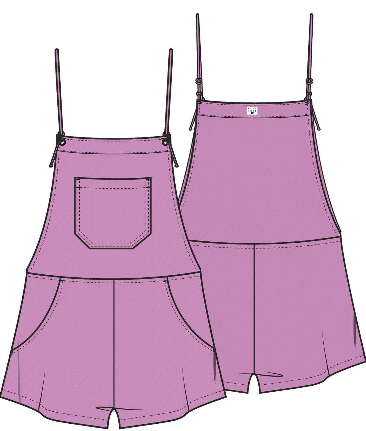 GIRLS' WAVE WATCH JR ROMPER