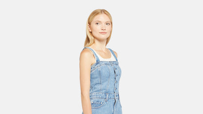 Iconic button thru dress chill day