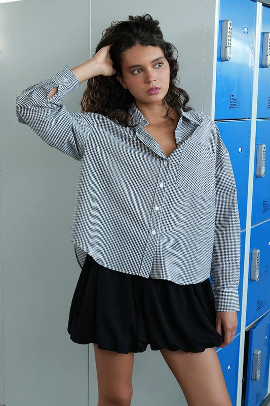 Molly Gingham Blouse