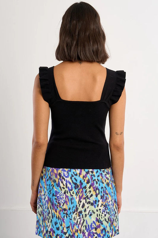 Molly Flutter Sleeve Tank Top