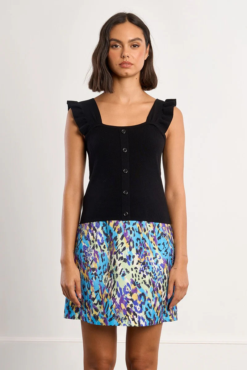 Molly Flutter Sleeve Tank Top