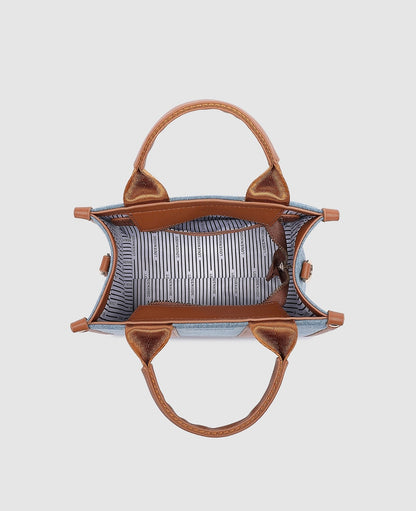 Manhattan Mini Tote Light Denim