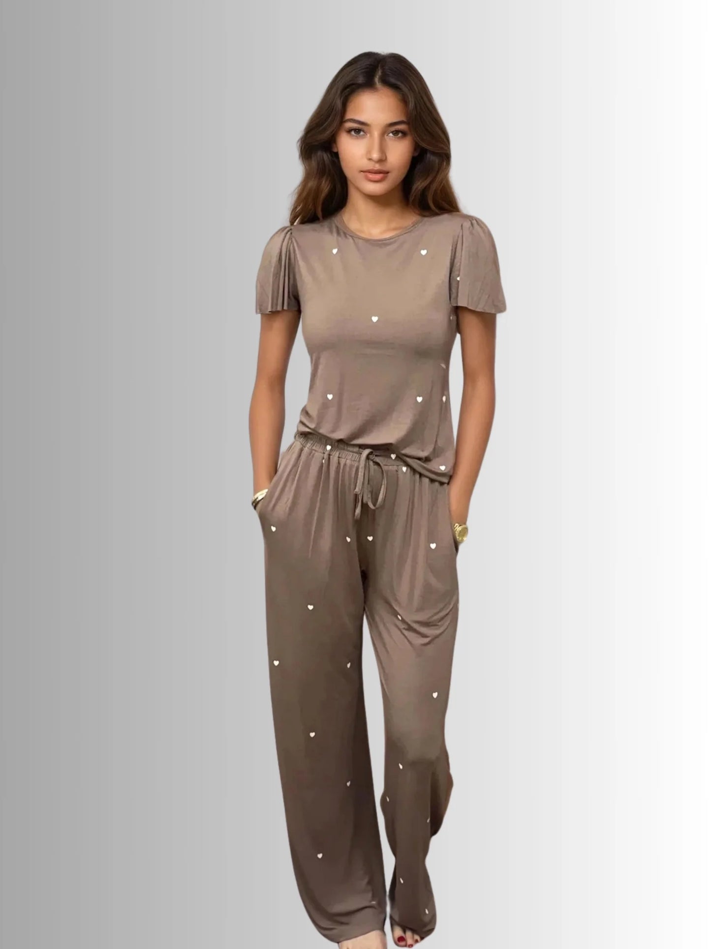 Heartfull or Bow Silky PJ’s