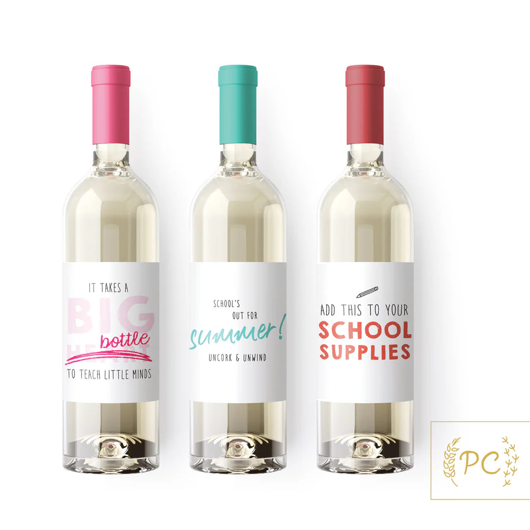 Wine bottle labels