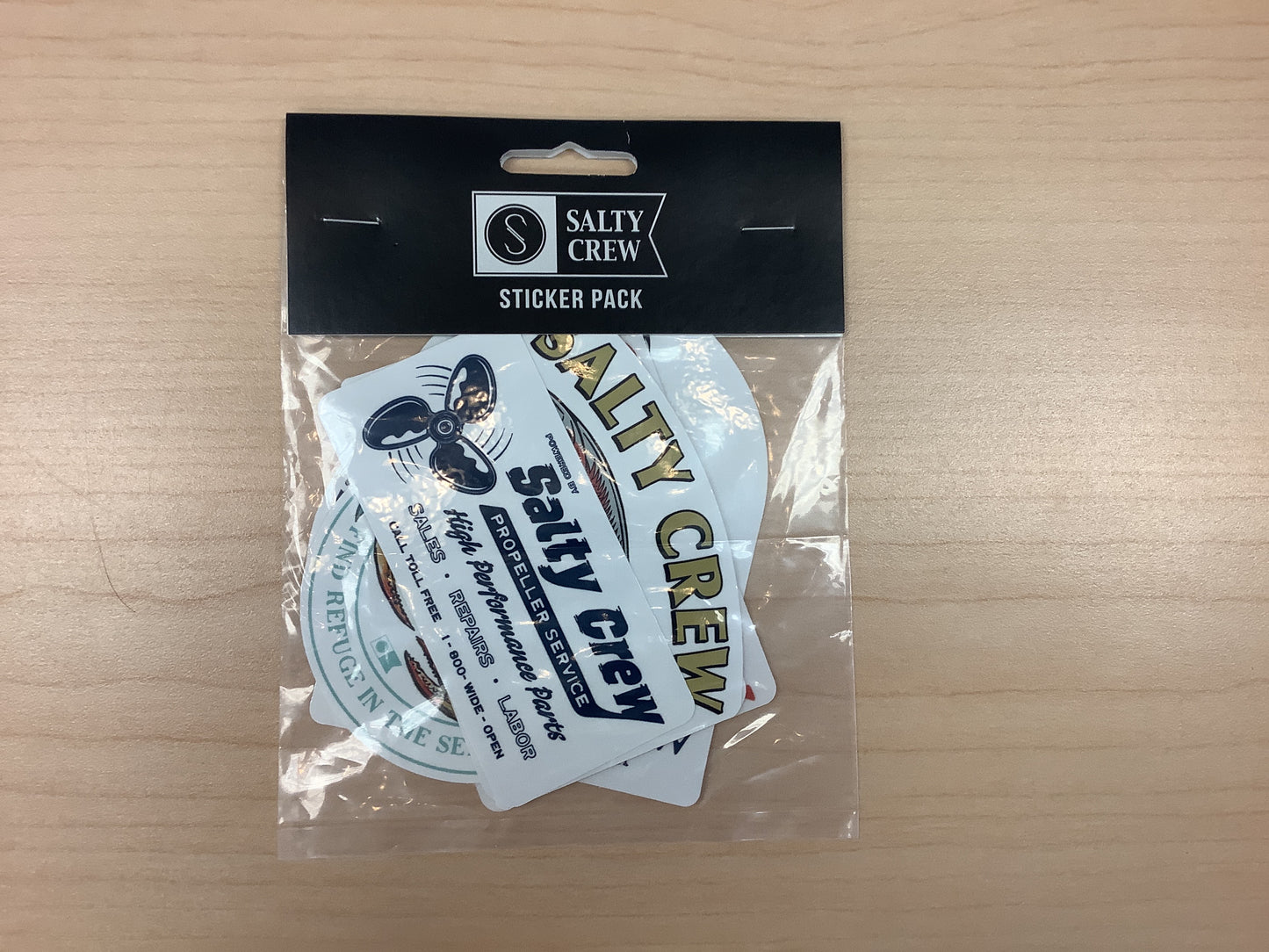 Salty Crew Sticker pack
