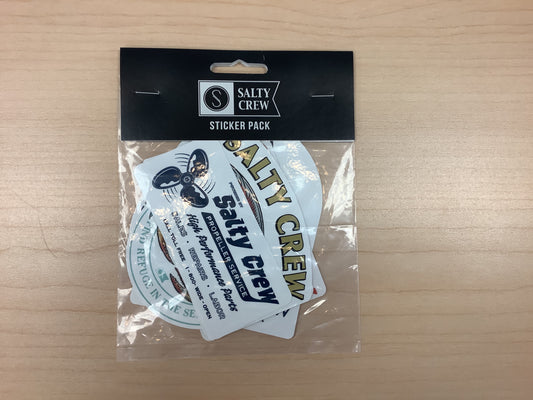 Salty Crew Sticker pack