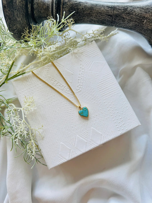 Turquoise tide necklace