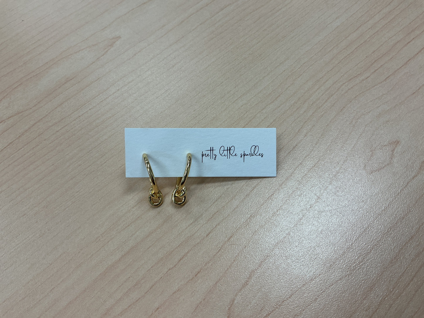 Knots hoops - Pretty Little Sparkle’s earrings