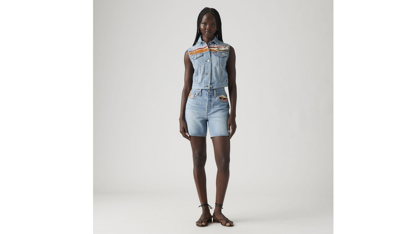 501® mid thigh short desert utopia short
