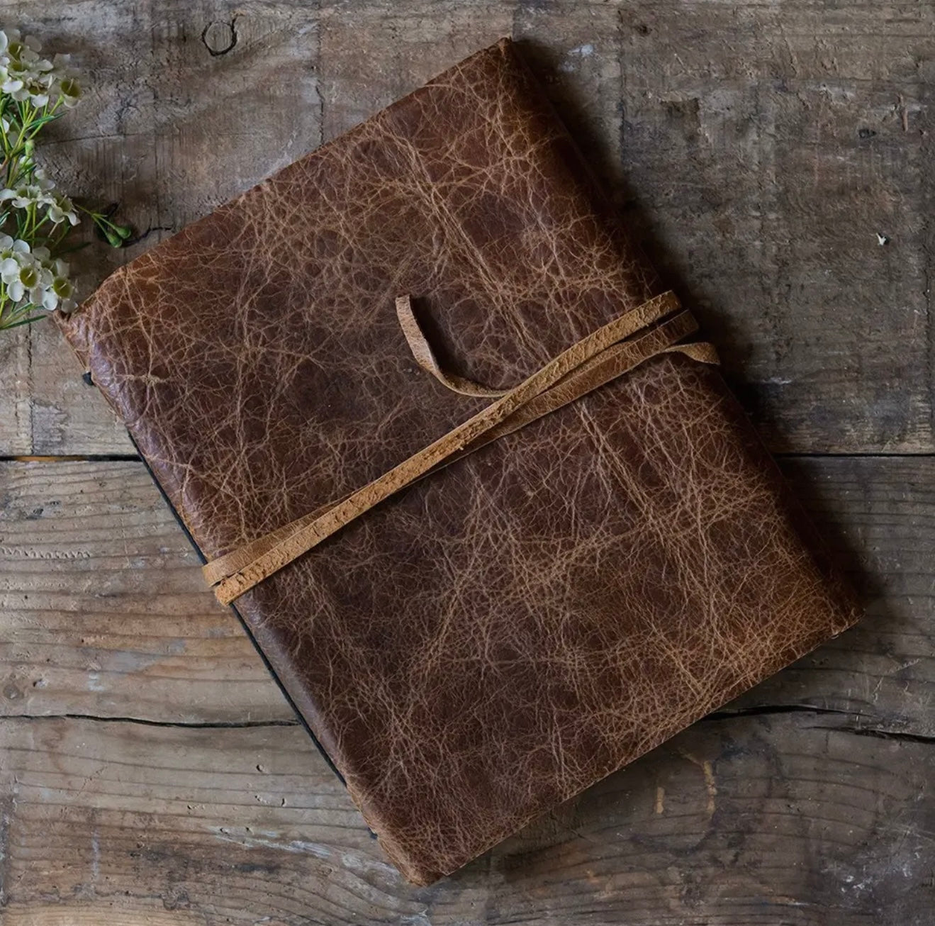 Leather Guest Book