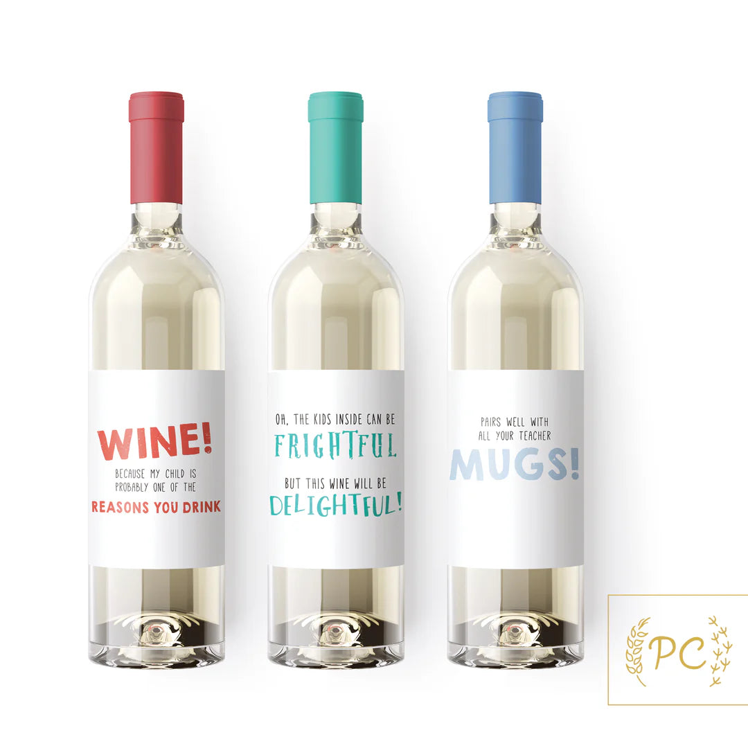Wine bottle labels