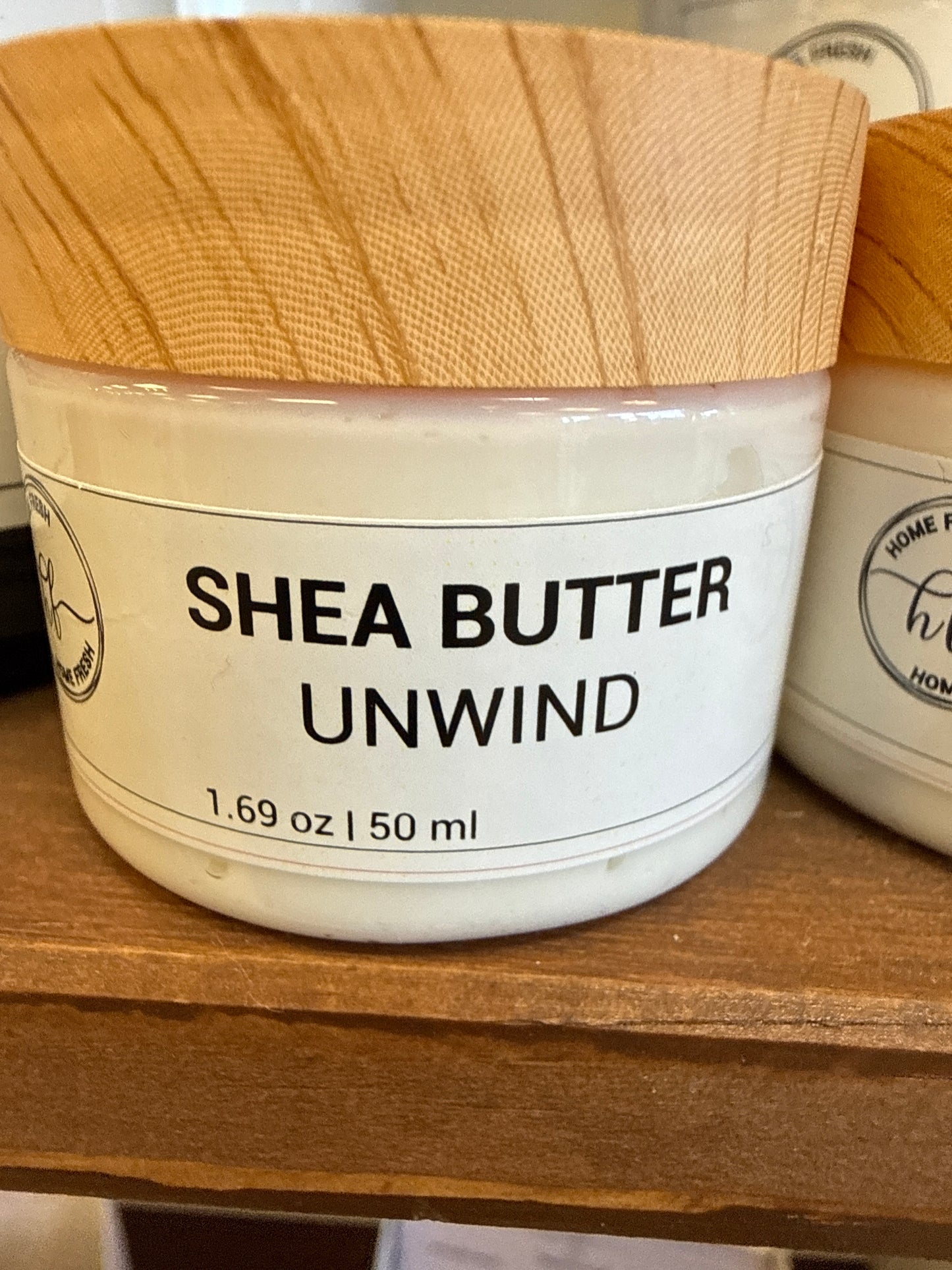 Unwinded shea butter
