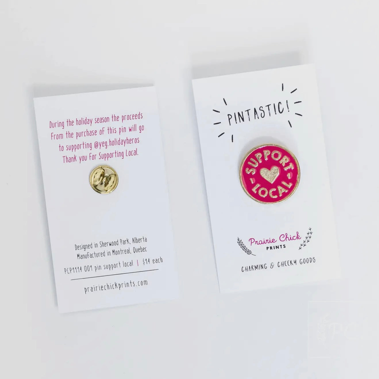 Pintastic pins