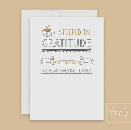 Steeped In Gratitude