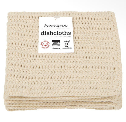 Homespun Natural Crocheted Dishcloths
Set of 2